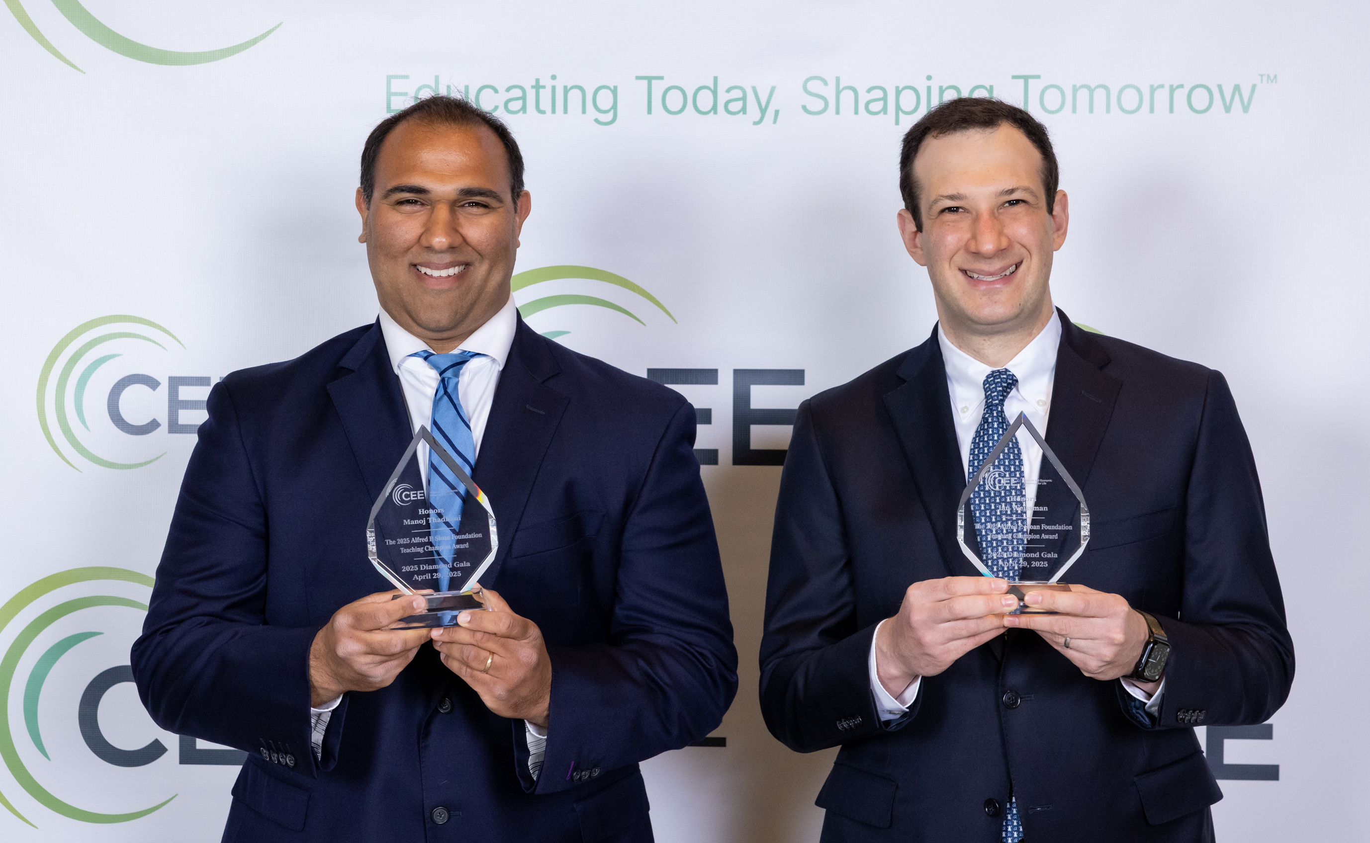 NEC award winners