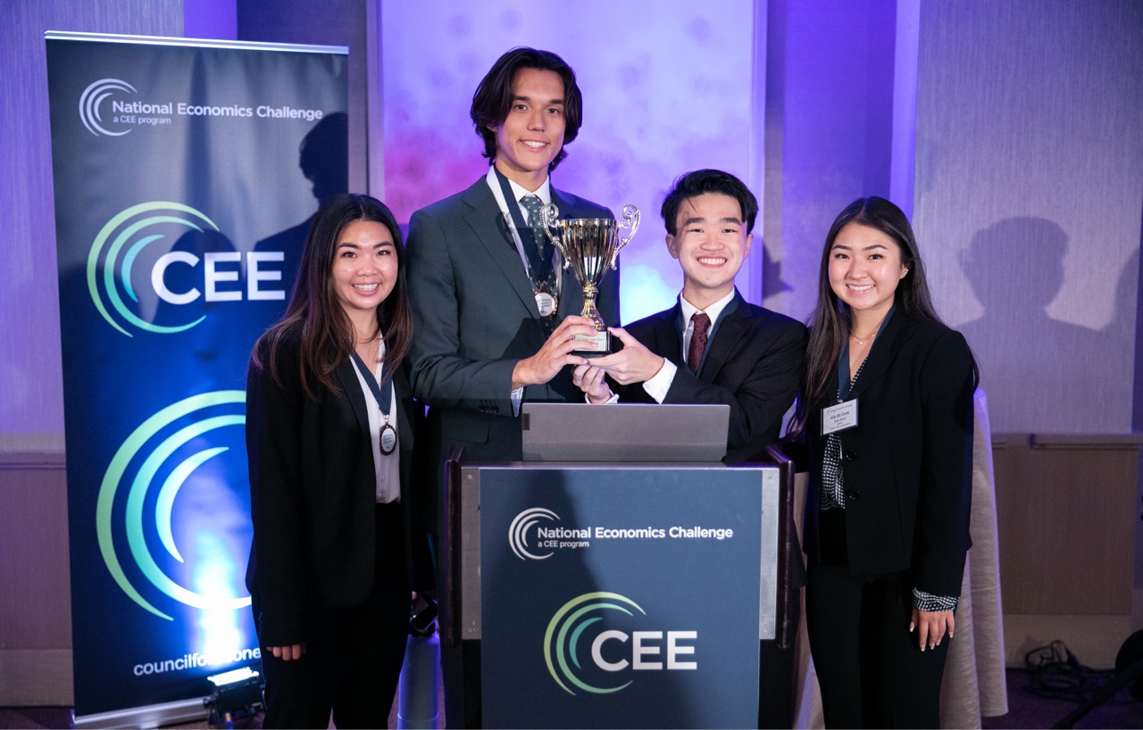 Students at the competition